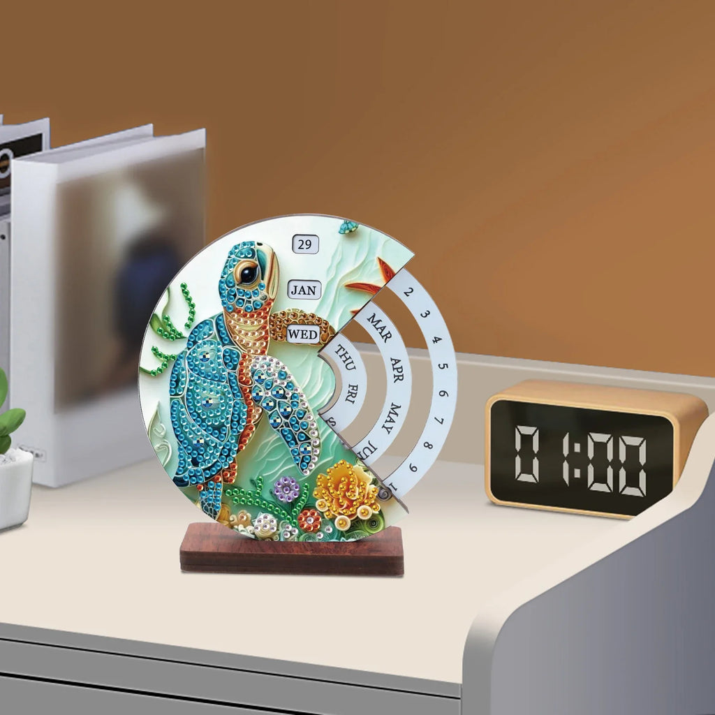 Turtle | Calendar | Diamond Painting