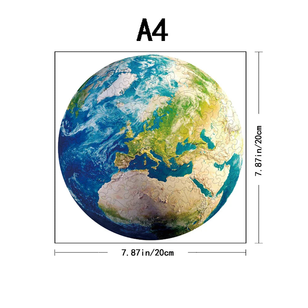 Earth | Wooden Puzzle