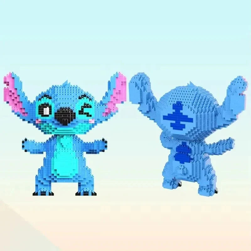 Blue Creature with a Wink | Building Blocks
