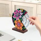 Pink & Orange Flower | Calendar | Diamond Painting