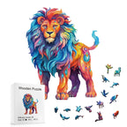 Cool Lion | Wooden Puzzle