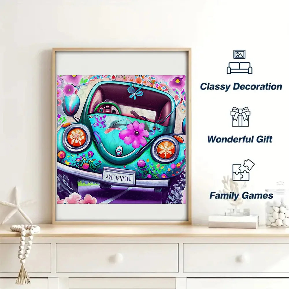 Cute Car | Wooden Puzzle