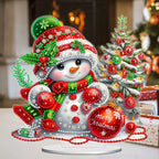 5D Snowman Diamond Painting