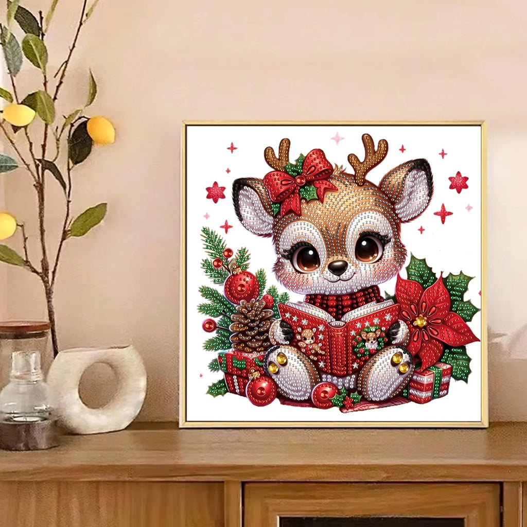 Cute reindeer | Diamond painting