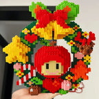 Christmas Wreath Figures | Building Blocks