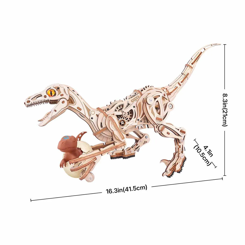 Velociraptor | Wooden Construction Kits