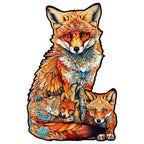 Your Little Foxes | Wooden Puzzle
