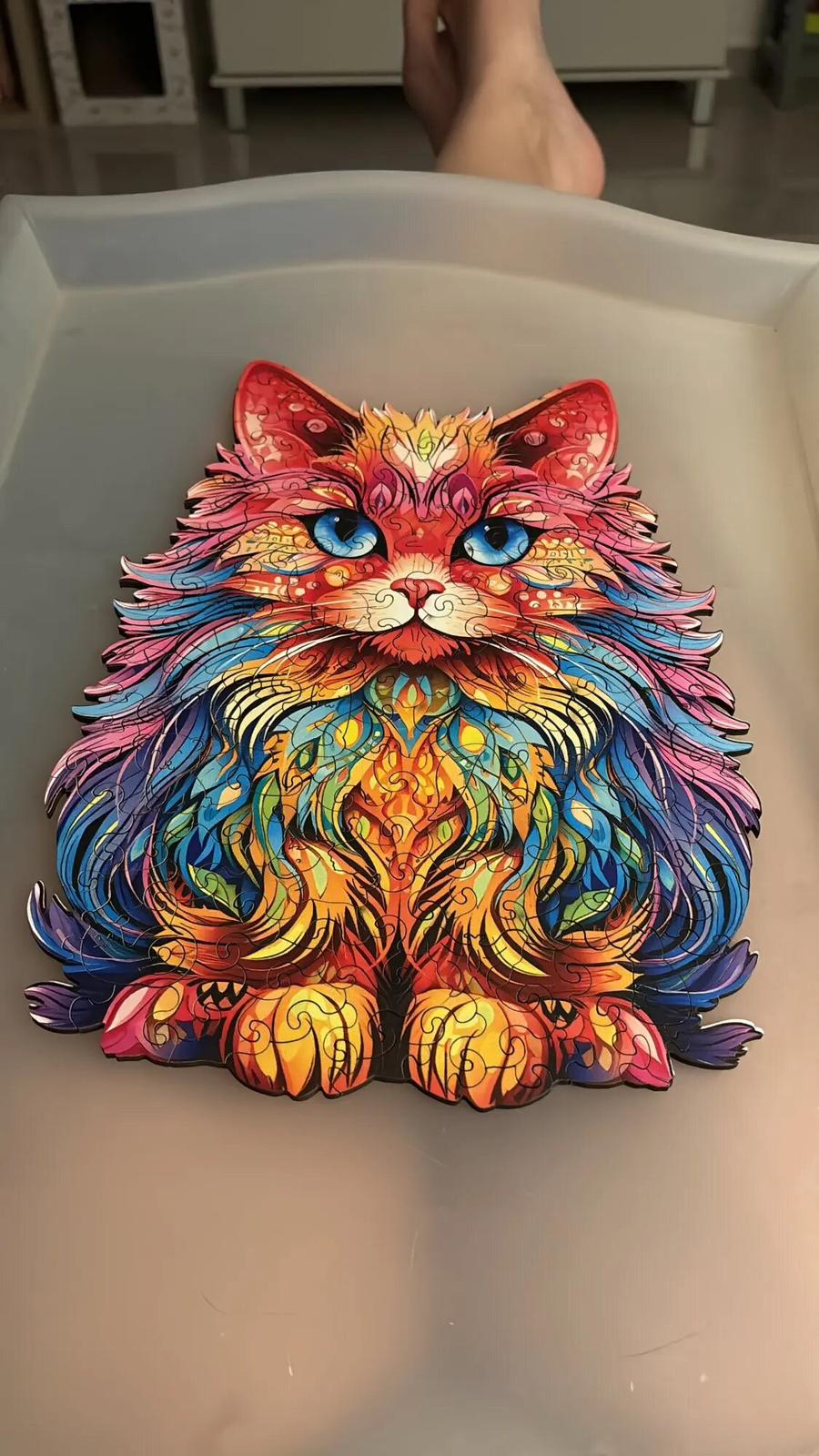 Persian Cat | Wooden Puzzle