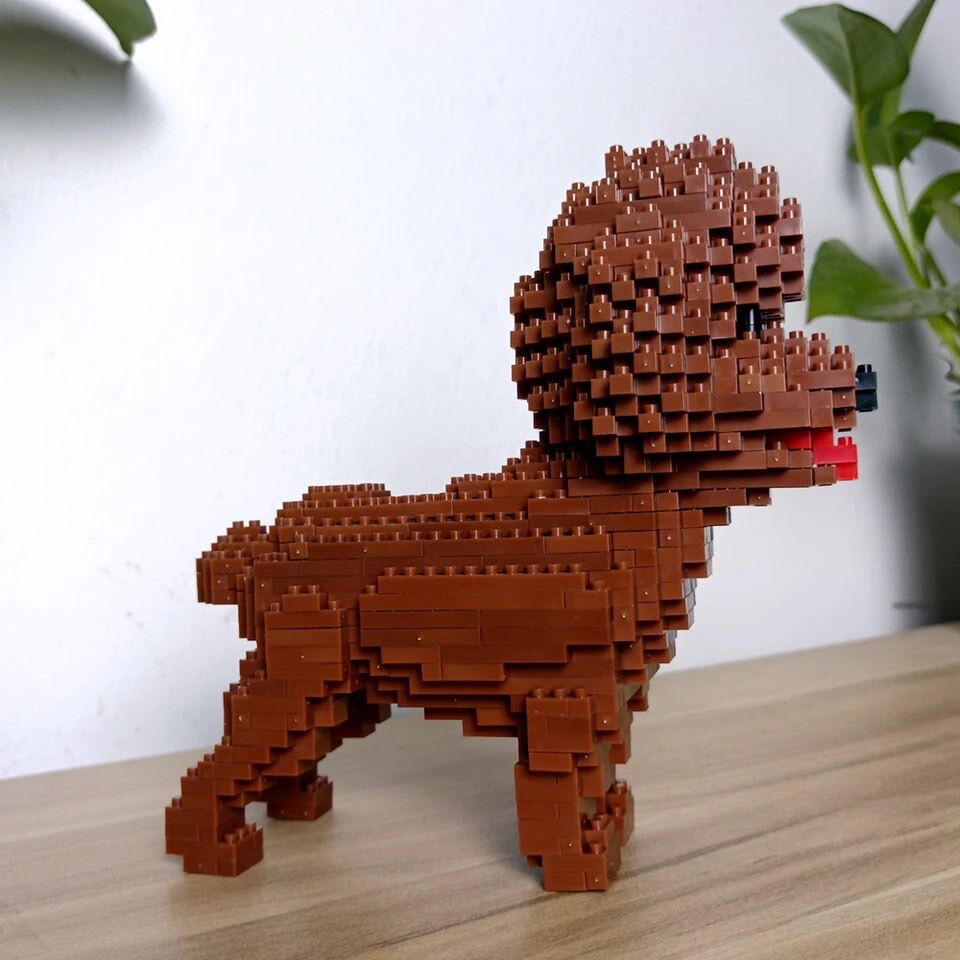 Brown Poodle | Building Blocks