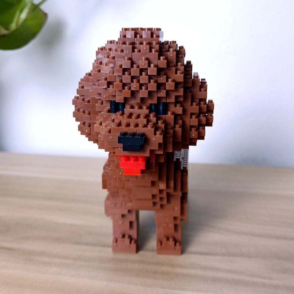 Brown Poodle | Building Blocks