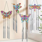 Butterflies Wind Chime | Diamond Painting