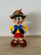 Girl with a long nose | Construction Blocks