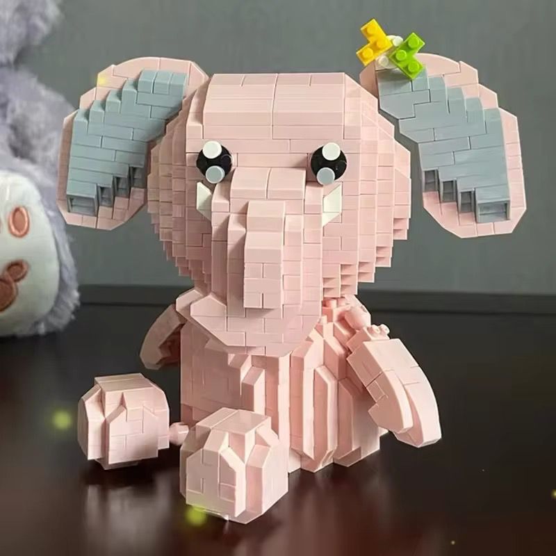 Pink Elephant | Building Blocks