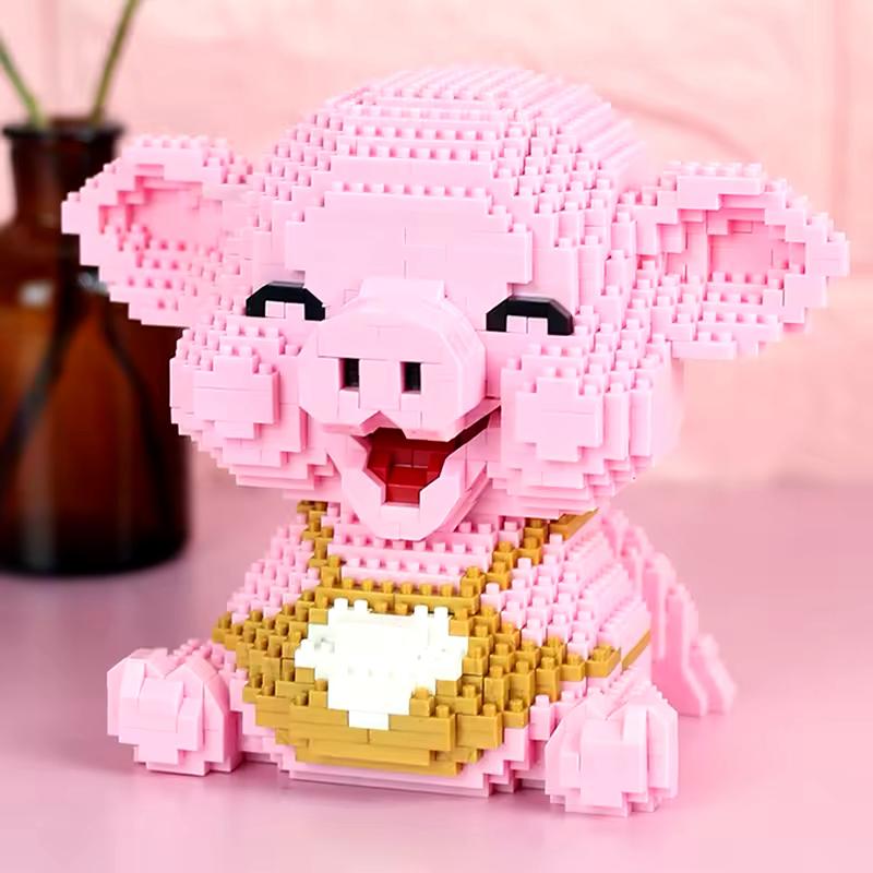 Joyful Little Pig | Building Blocks