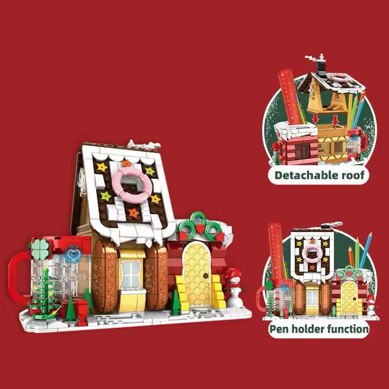 Cake House Pen Holder | Building Blocks