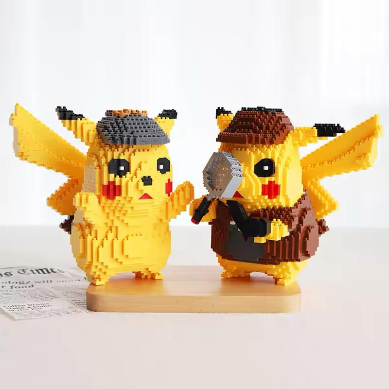 Yellow Lightning Beast Detective | Building Blocks