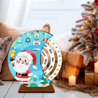 Santa Claus with Bell | Calendar | Diamond Painting