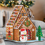Christmas House | Construction Kit | Diamond Painting