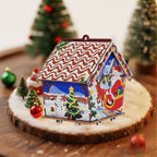 Christmas House | Tree Pendant | Diamond Painting
