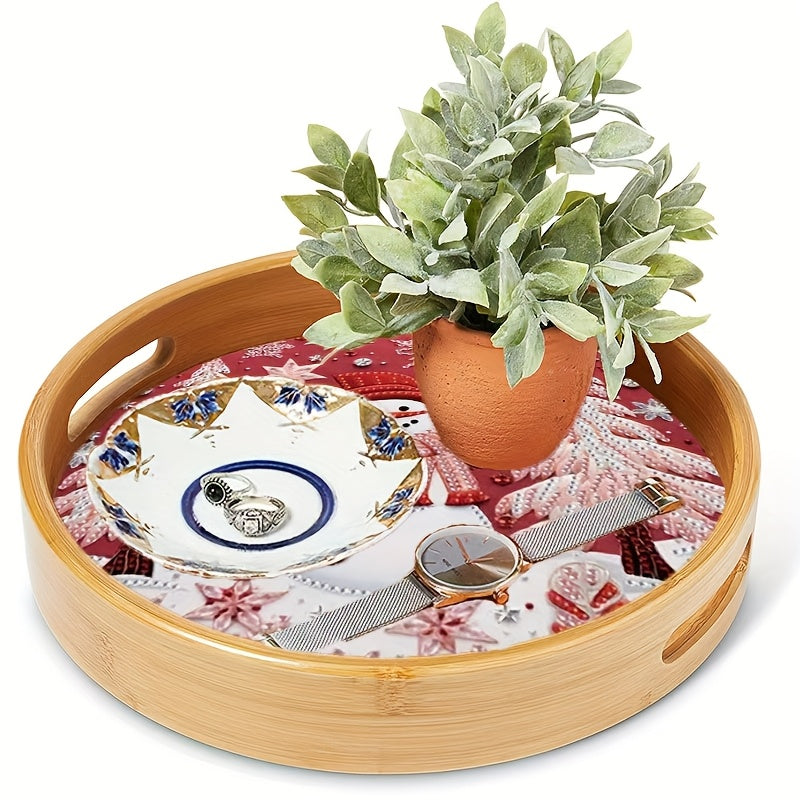 Snowman | Tray | Diamond Painting