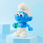 Blue Little Figures | Building Blocks