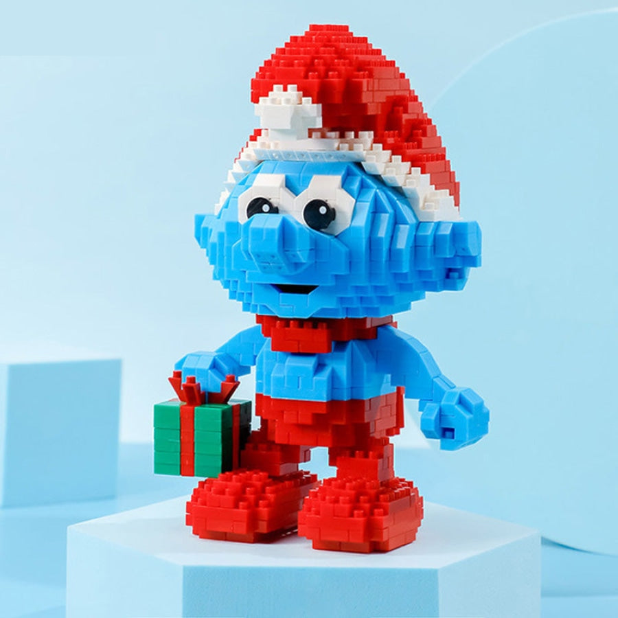 Blue Little Figures | Building Blocks