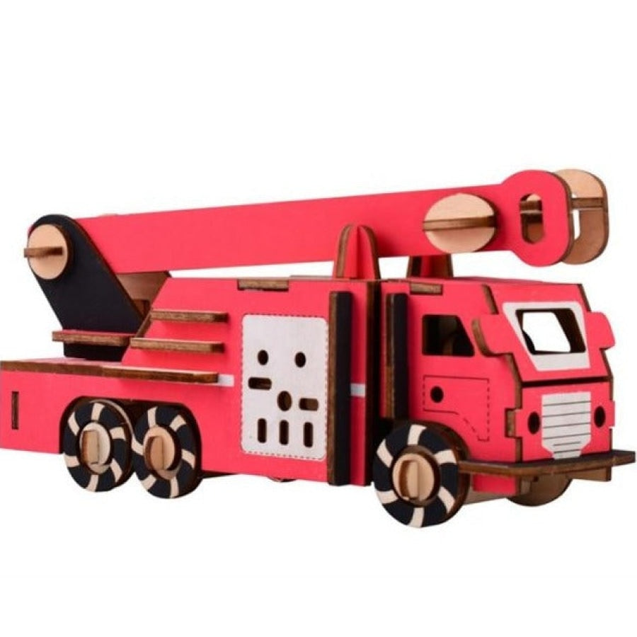 Fire Truck | Wooden Building Kits