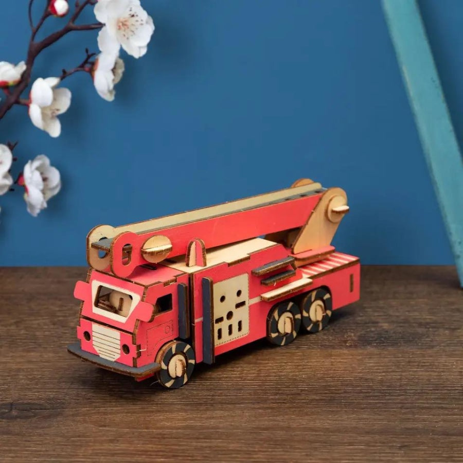 Fire Truck | Wooden Building Kits
