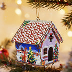 Christmas House | Tree Pendant | Diamond Painting