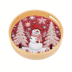Snowman | Tray | Diamond Painting