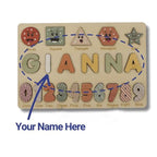 Custom Name Montessori Wooden Board