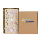 Custom Name Montessori Wooden Board