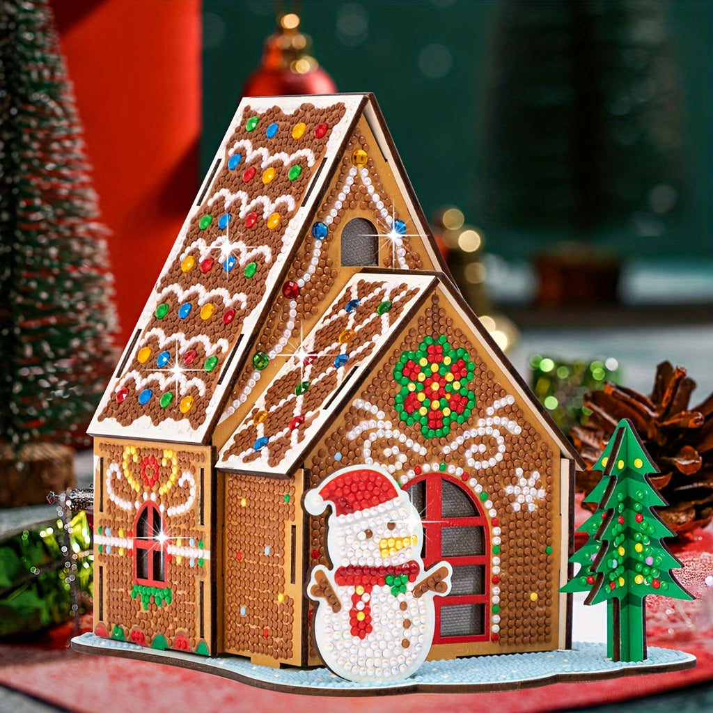 Christmas House | Construction Kit | Diamond Painting
