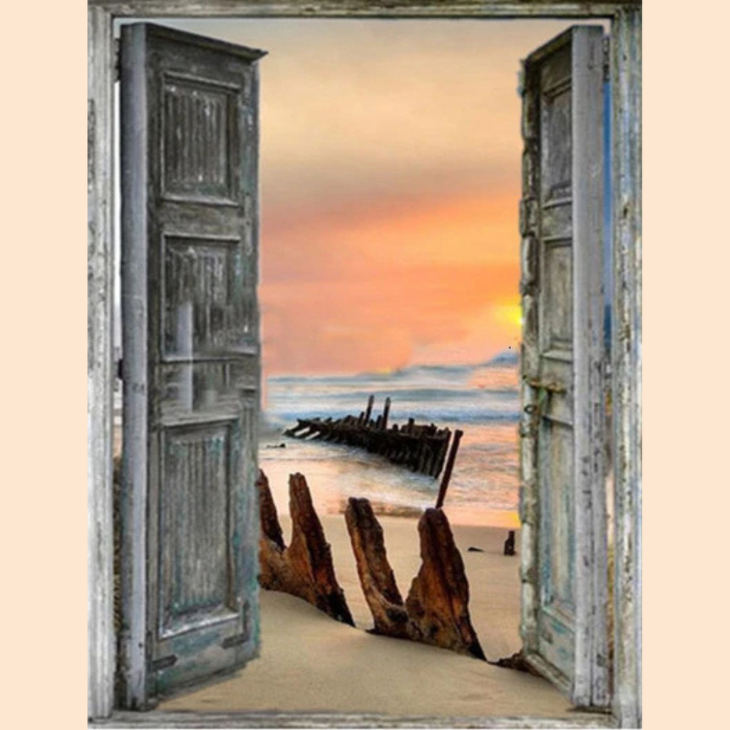 Sunset at the Quay | Diamond Painting