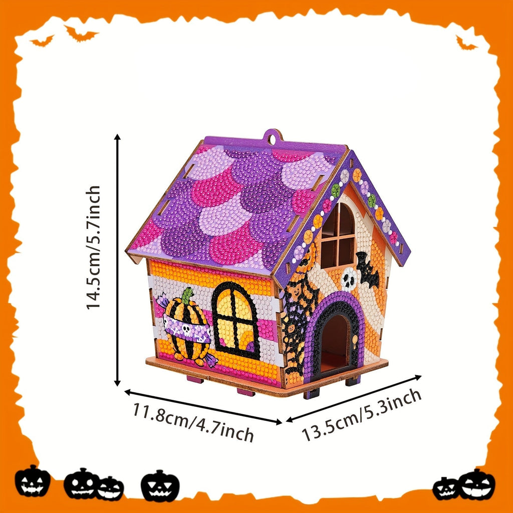 Halloween House | Hanger | Diamond Painting