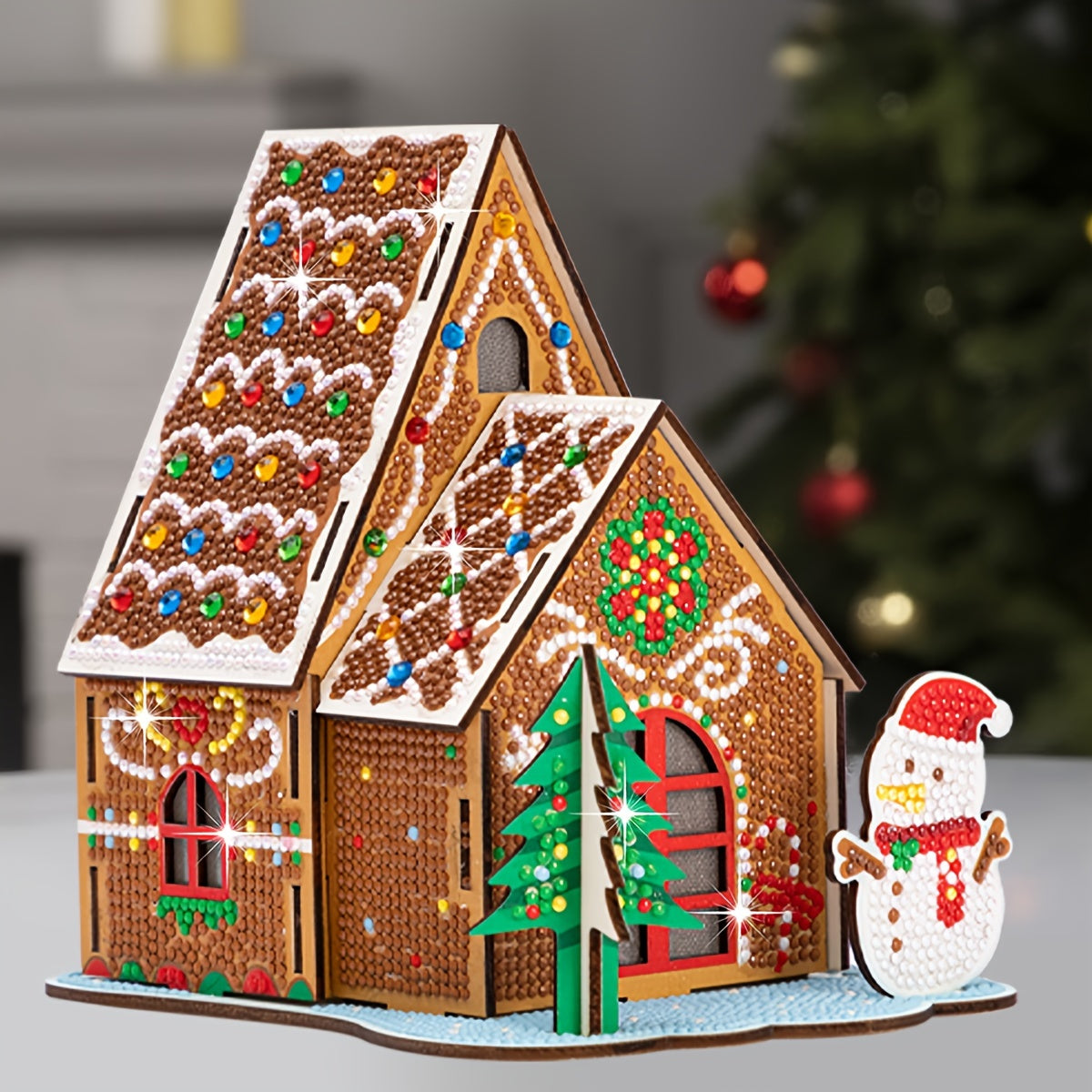 Christmas House | Construction Kit | Diamond Painting