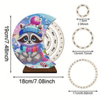 Raccoon | Calendar | Diamond Painting
