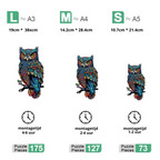 Beautiful Owl | Wooden Puzzle