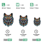 Wolf | Wooden Puzzle