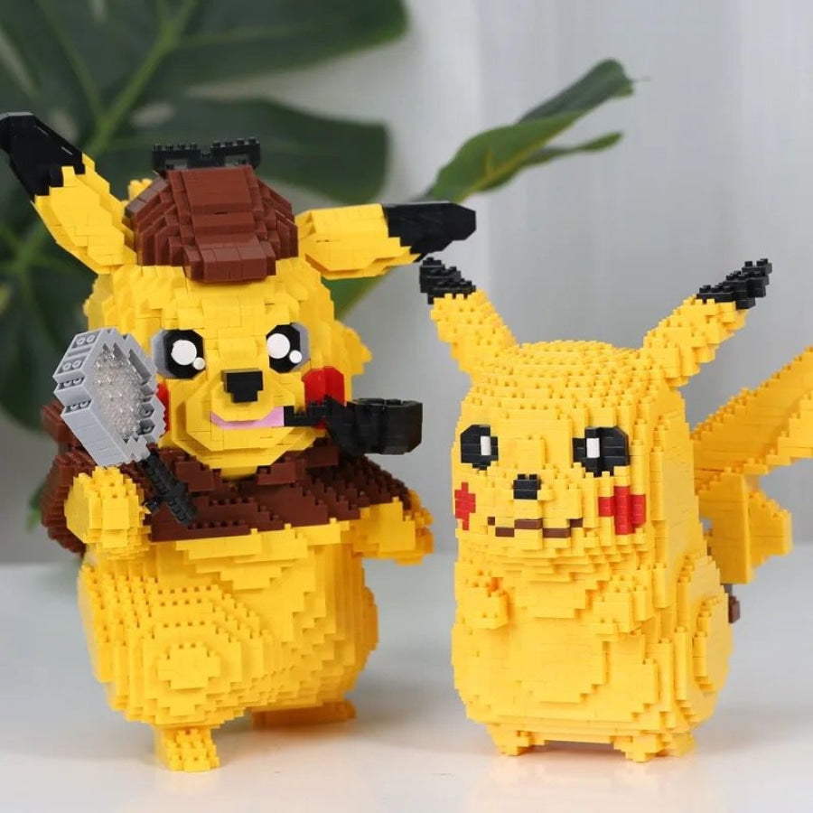 Yellow Lightning Beast Detective | Building Blocks