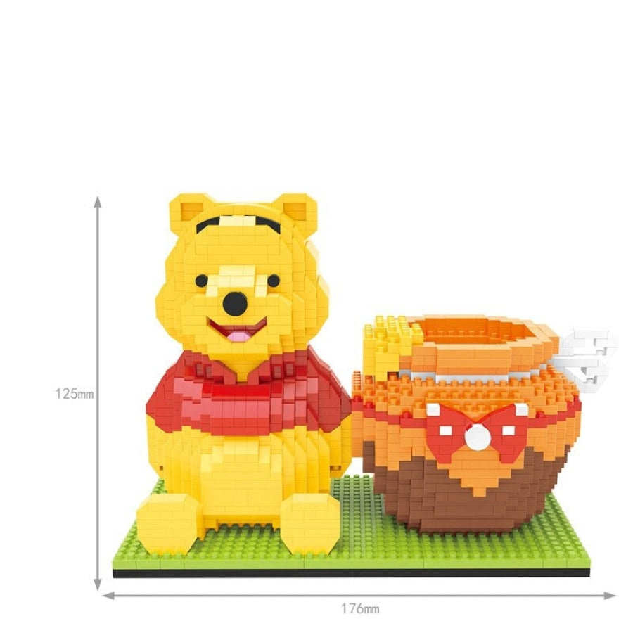 Gele Beer Pen Cup Holder | Building Blocks