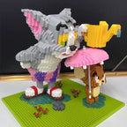 Funny Cat & Mouse | Building Blocks