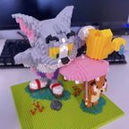 Funny Cat & Mouse | Building Blocks