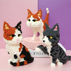 Gray Cat | Building Blocks