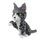 Gray Cat | Building Blocks