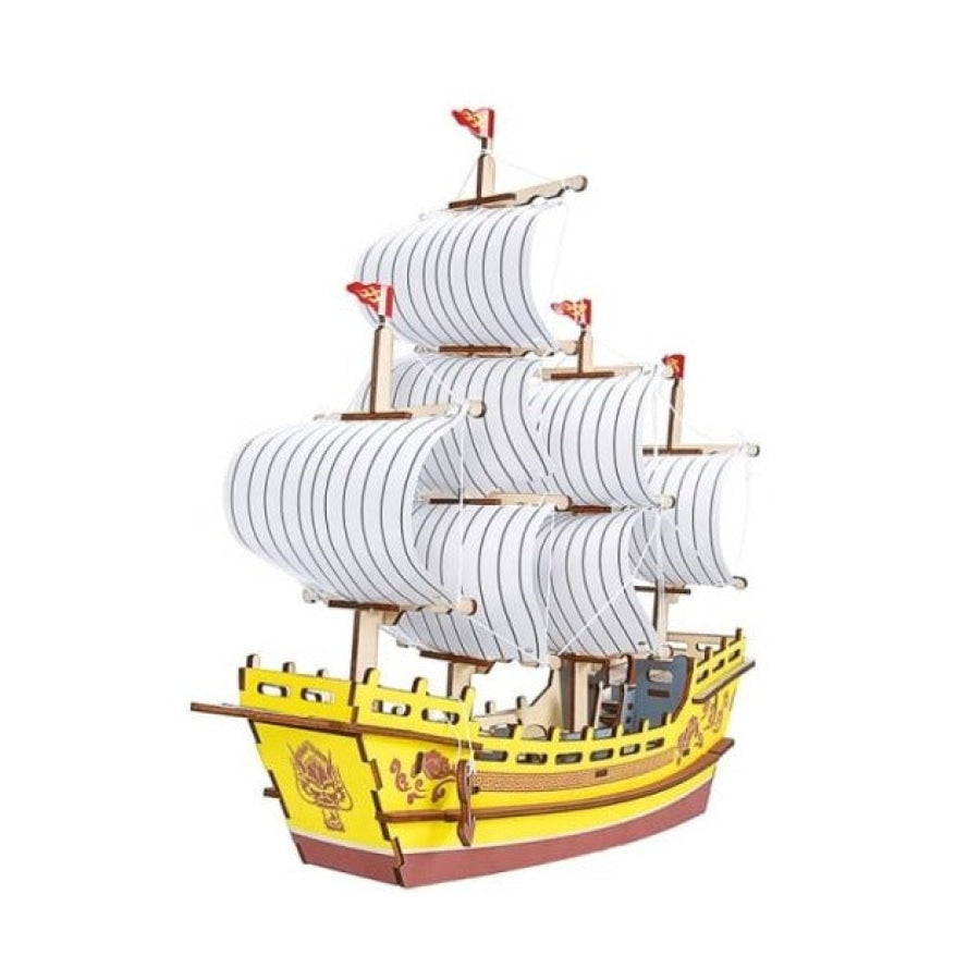 Handheld Ship | Wooden Construction Kits