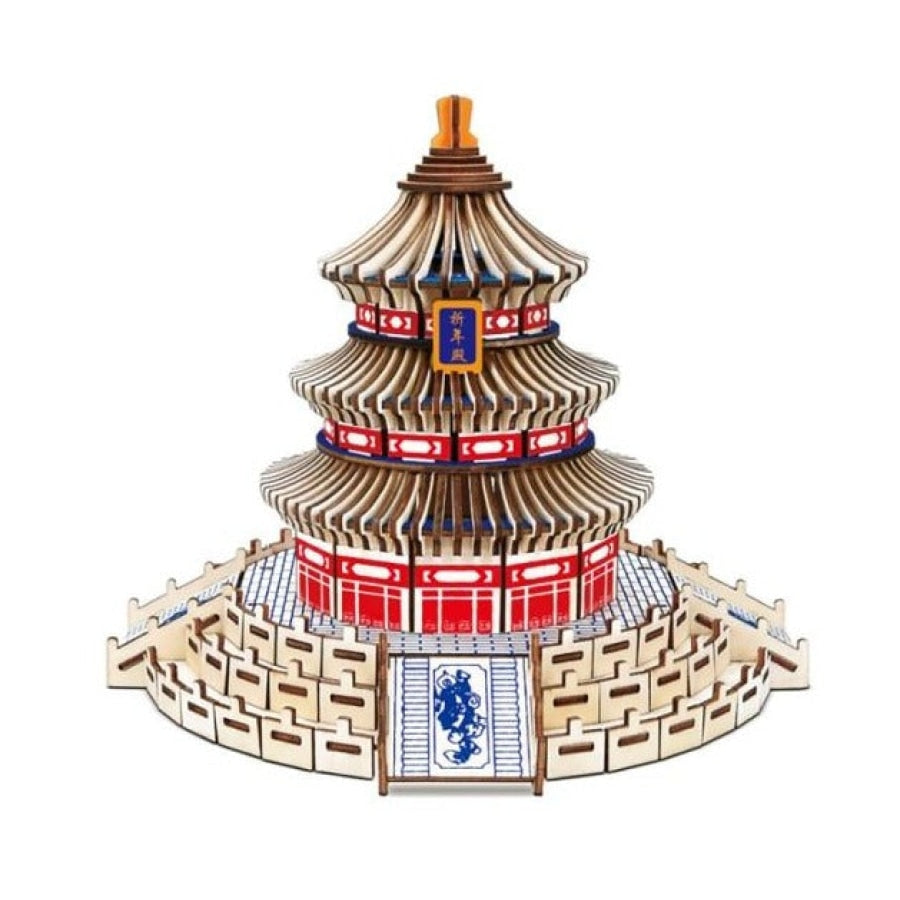 Heaven Temple | Wooden Construction Kits