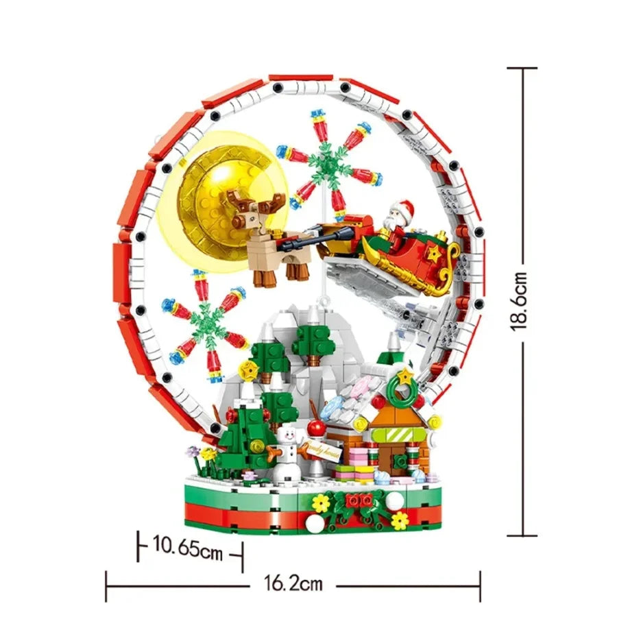 Christmas Ferris Wheel | Building Blocks