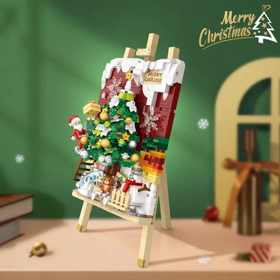 Christmas Painting | Building Blocks