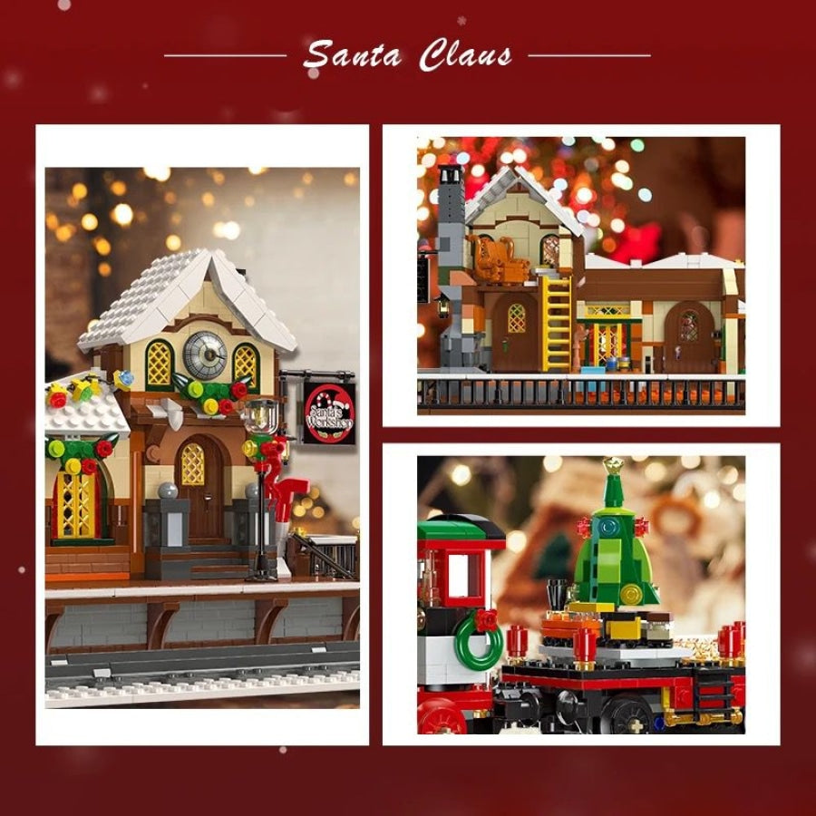 Christmas Train Station | Building Blocks